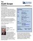 The Audit Scope Volume 26, Issue 5 January 2014