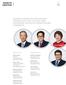 BOTTOM ROW FROM LEFT. Non-Executive and Independent Director. Quek See Tiat. Non-Executive and Independent Director. Tan Chin Hwee