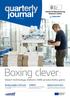 Boxing clever: Smart technology delivers SME productivity gains. Digital Construction THREAD. Boeing supplier of the year