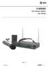 V-SERIES. VHF Wireless Systems User Manual. Version 2.0