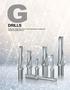 G02 KRLOY Drills DRILLS. Technical Information for Drills. Solid Drills. Indexable Drills. Reamer G73 G76 G77 G78 G81