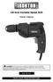 3/8 Inch Variable Speed Drill