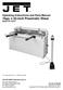 Operating Instructions and Parts Manual 16ga. x 52-inch Pneumatic Shear Model PS-1652T