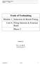 Trade of Toolmaking Module 1: Induction & Bench Fitting Unit 6: Filing Internal & External Radii Phase 2