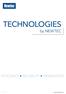 TECHNOLOGIES. by NEWTEC EFFICIENCY RELIABILITY INNOVATION.   Rev.7 04/2018