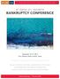 BANKRUPTCY CONFERENCE