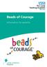 The Leeds Teaching Hospitals NHS Trust. Beads of Courage. Information for patients. org