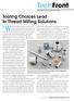TechFront. Tooling Choices Lead to Thread Milling Solutions. of use of a particular tool. It can be more helpful
