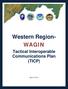 Western Region- WAGIN. Tactical Interoperable Communications Plan (TICP)
