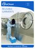 Beyond Critical Services REUSABLE GARMENTS. BioClean is a brand of.