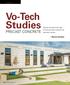 OVERVIEW. Vo-Tech Studies. Precast concrete builds safe and strong career and technical education centers PRECAST CONCRETE.