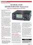 ICOM IC-9100 MF/HF/VHF/UHF Transceiver ICOM s new dc to daylight transceiver raises the bar.