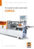 AURIGA. The standard for modern cabinet makers PRODUCTIVITY AND PRECISION