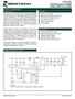 SC1101. Asynchronous Voltage Mode PWM Controller. POWER MANAGEMENT Description. Features. Applications. Typical Application Circuit