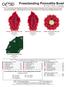 Freestanding Poinsettia Bowl #12725 / 4 Files / 2 Designs
