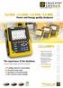 C.A C.A C.A C.A 8435 Power and Energy quality Analysers