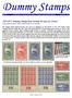 Issue 51 A Newsletter Covering British Stamp Printers' Dummy Stamp Material Quarter 2, 2018