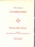 Fifth Annual COMMENCEMENT. Revere High School. Member of North Central Association of Colleges and Secondary Schools CLASS OF 1956 JUNE FIRST