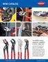 The KNIPEX brand stands for reliability in every single tool.