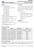 Data Sheet PT7M7803/ / / µp Supervisor Circuits. Features. Description. Applications. Ordering Information