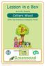 Activity Sheets. Colliers Wood. within the Greenwood Community Forest. Community Action for Wildlife 2005