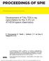 PROCEEDINGS OF SPIE. Development of TiAu TES x-ray calorimeters for the X-IFU on ATHENA space observatory