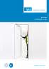 Innova. Concealed frame doorsets. Installation instructions