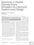 Advances in Parallel Discrete Event Simulation for Electronic System-Level Design