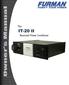 IT-20 II - Owner s Manual. F e at u r e s - 2 -