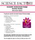 Scientific Achievement Badge Activity Packet