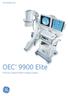 GE Healthcare OEC Elite. Premium Digital Mobile Imaging System