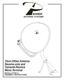 ANTENNA SYSTEMS. 75cm Offset Antenna Receive only and Transmit-Receive Micro-Terminal INSTALLATION & ASSEMBLY INSTRUCTIONS