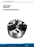 Translation of the original manual. Power Chuck ROTA NCD. Assembly and Operating Manual. Superior Clamping and Gripping