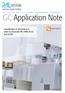 GC Application Note. Quantification of nitrosamines in water by automated PAL SPME-Arrow and GC/MS.