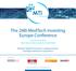The 26th MedTech Investing Europe Conference
