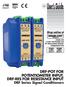 User s Guide DRF-POT FOR POTENTIOMETER INPUT, DRF-RES FOR RESISTANCE INPUT. DRF Series Signal Conditioners. Shop online at