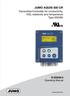 JUMO AQUIS 500 CR. Transmitter/Controller for conductivity, TDS, resistivity and temperature Type B