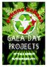 Gala Day. Projects. It s all about Sustainability!