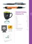PROMOTIONAL PRODUCTS. ORDERING INFORMATION Promotional Products General Information 177 PROMOTIONAL PRODUCTS