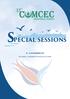 ABOUT COMCEC AND SPECIAL SESSIONS