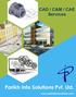 CAD / CAM / CAE Services. Parikh Info Solutions Pvt. Ltd.