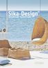 SIKA DESIGN A PROUD TRADITION OF CRAFTMANSHIP