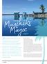 Manihiki Magic. The endless azure horizon, the