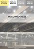 FORUM KARLÍN. Basic information about multifunctional hall. All prices are excluding VAT