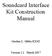 Soundcard Interface Kit Construction Manual. Gordon L. Gibby KX4Z