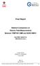 Final Report. Bilateral Comparison on Electric Field Measurements Between TÜBİTAK UME and SASO NMCC GULFMET.EM.RF-S1. UME-EM-D