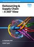Outsourcing & Supply Chain A 360 View