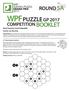 WPF PUZZLE GP 2017 ROUND 5A COMPETITION BOOKLET. Host Country: Czech Republic C D. Author: Jan Novotný