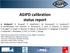 AGIPD calibration status report