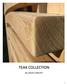 TEAK COLLECTION. By OASIA CONCEPT